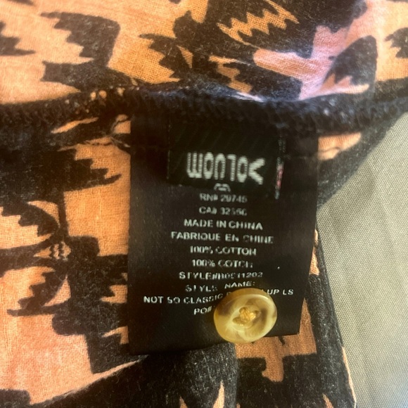 Volcom Women’s Long Sleeve Lightweight 100% Cotton Pink/Black Top - Picture 7 of 7